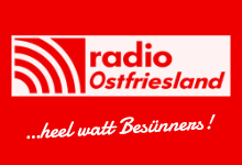 Banner mit Logo des Radio Ostfriesland